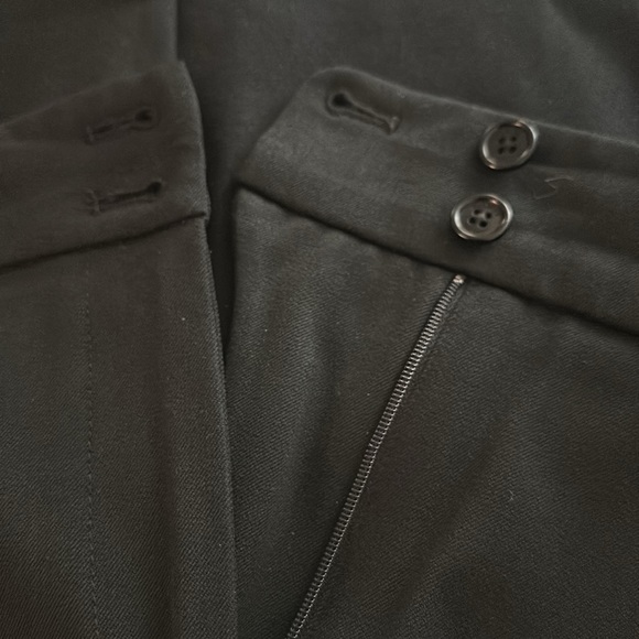 NWOT Talbots Signature Black Trousers with invisible front pockets. Size 20L - Picture 6 of 6